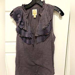 Anthropologie Sleeveless Top Size Small
